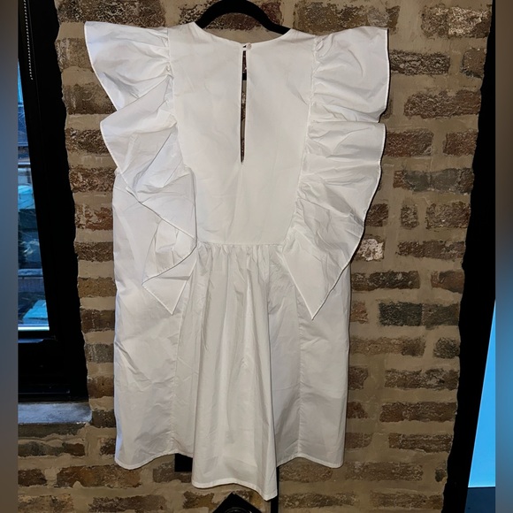 NEW WITH TAGS white Anthropologie bow dress. - Picture 2 of 3